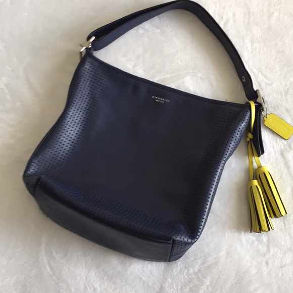 Coach Handbags - Coach handbag.  Great Navy color